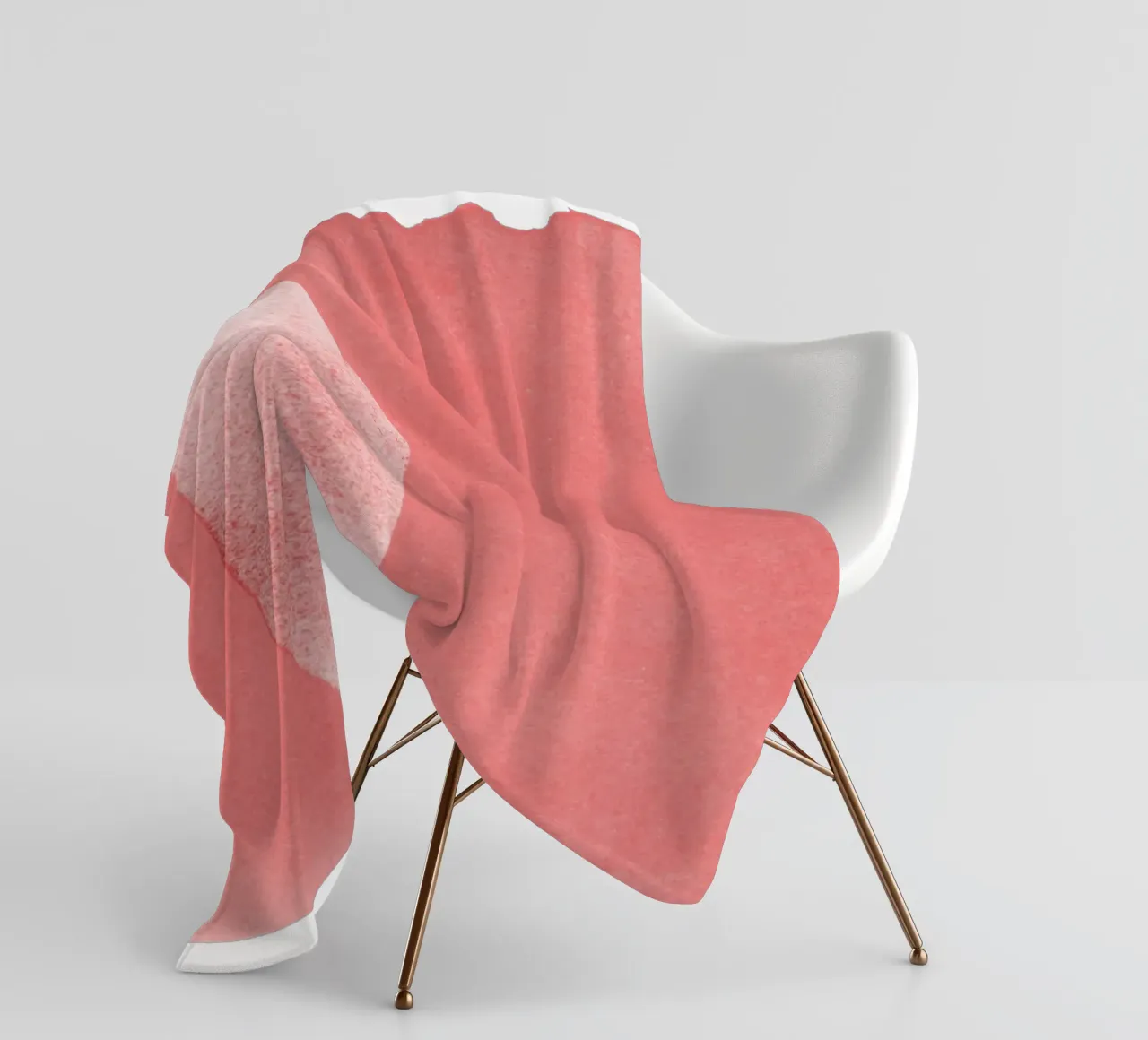 Minimal Pink Abstract 06 coperta in pile da amini54