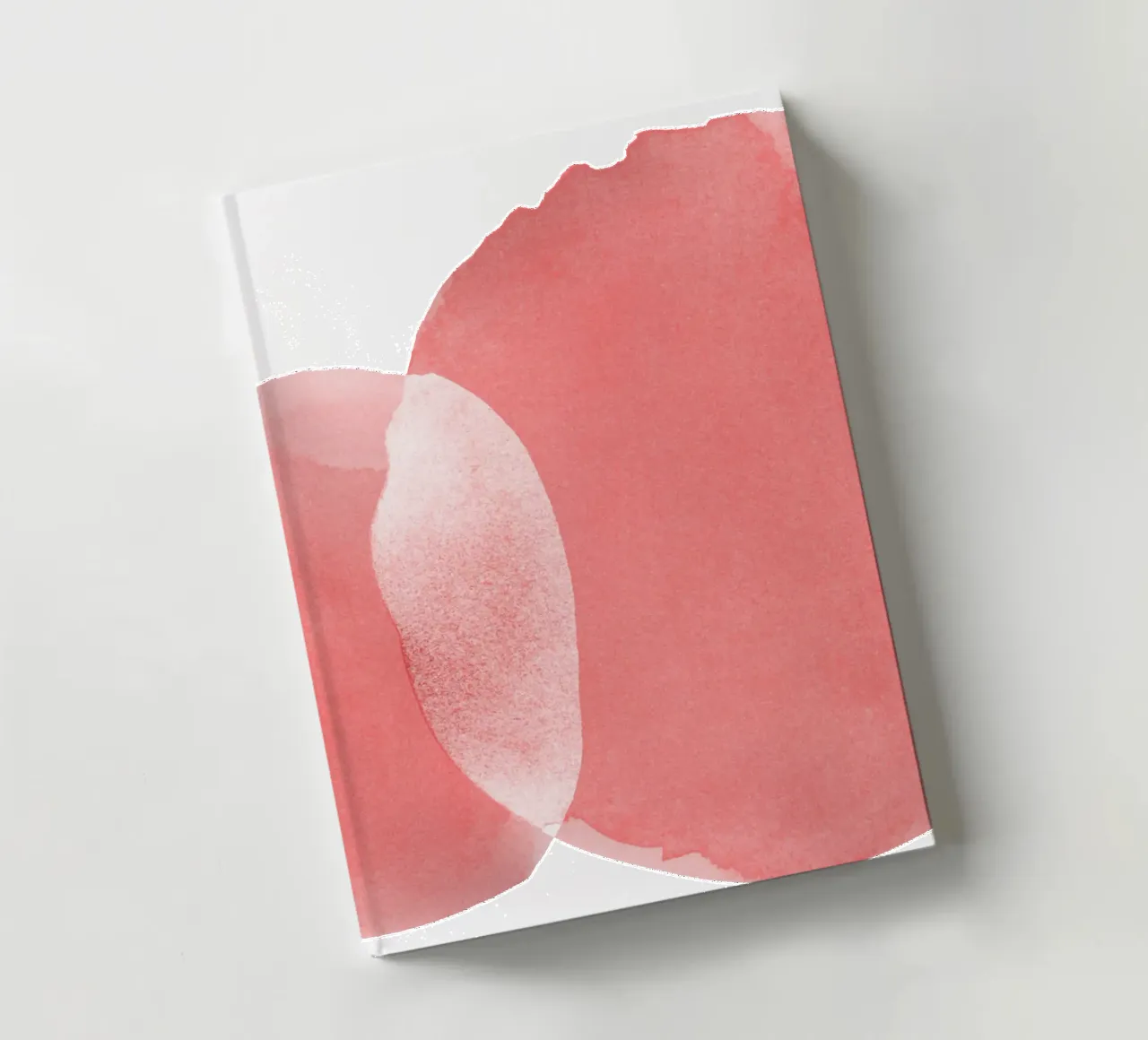 Minimal Pink Abstract 06 notebook by amini54