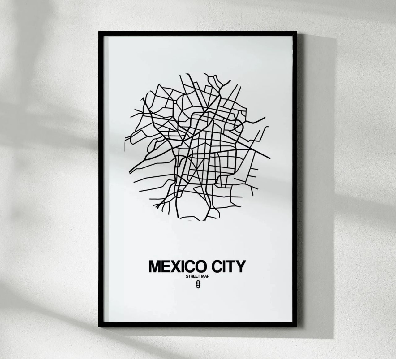 Mexico City poster de Naxart