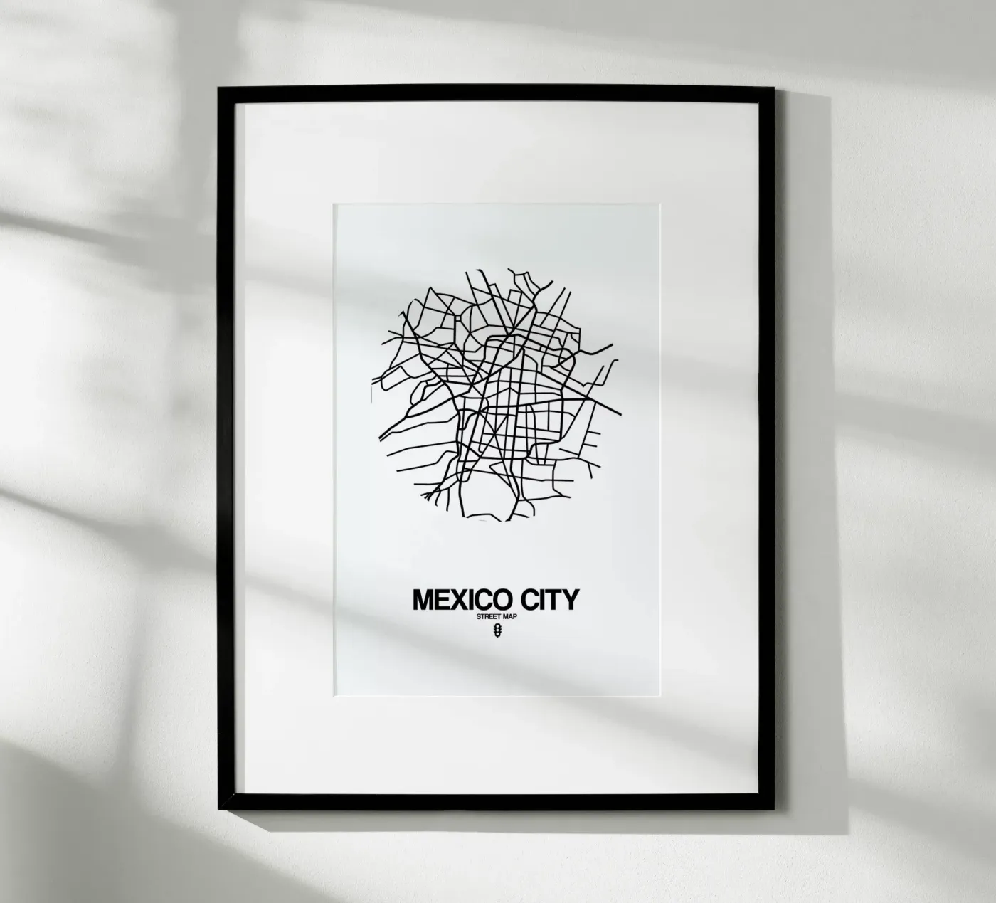 Mexico City poster da Naxart
