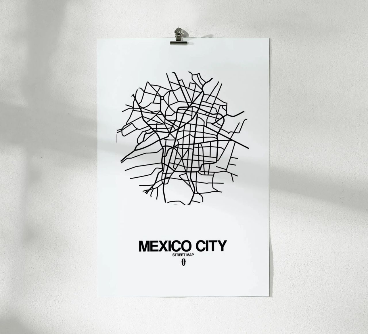 Mexico City poster de Naxart
