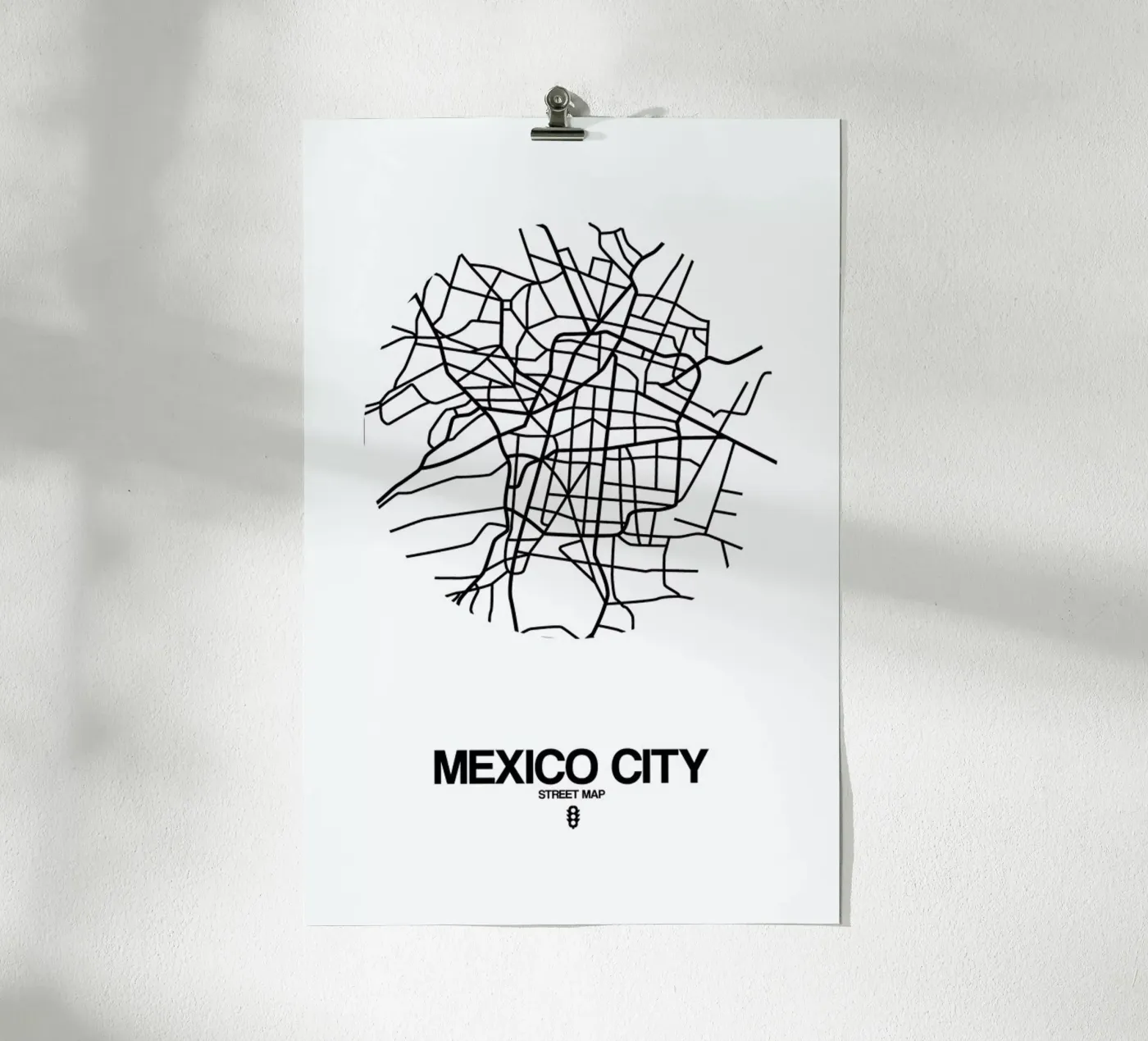 Mexico City poster da Naxart