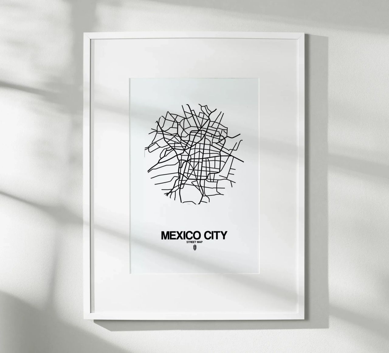 Mexico City poster de Naxart