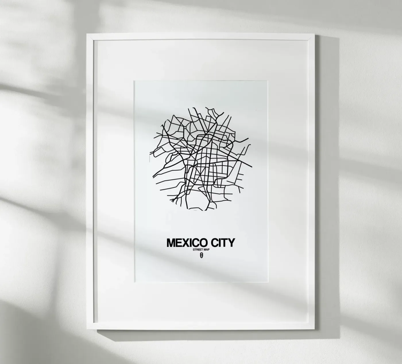 Mexico City poster da Naxart