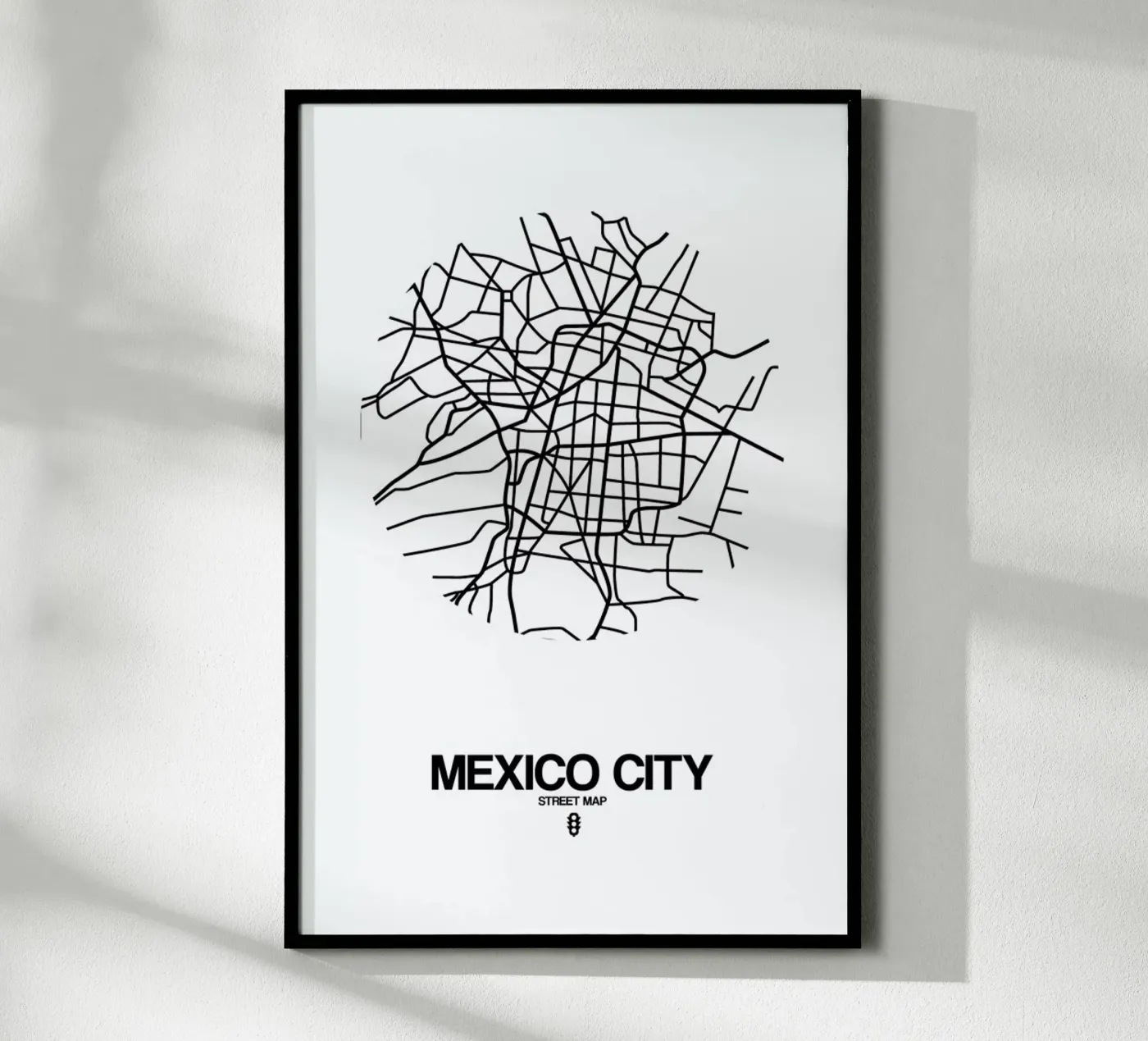 Mexico City poster da Naxart