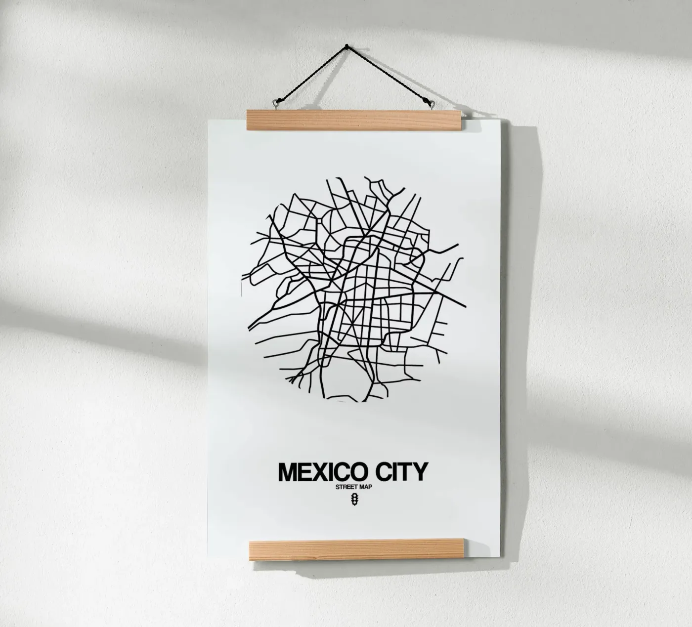 Mexico City poster da Naxart