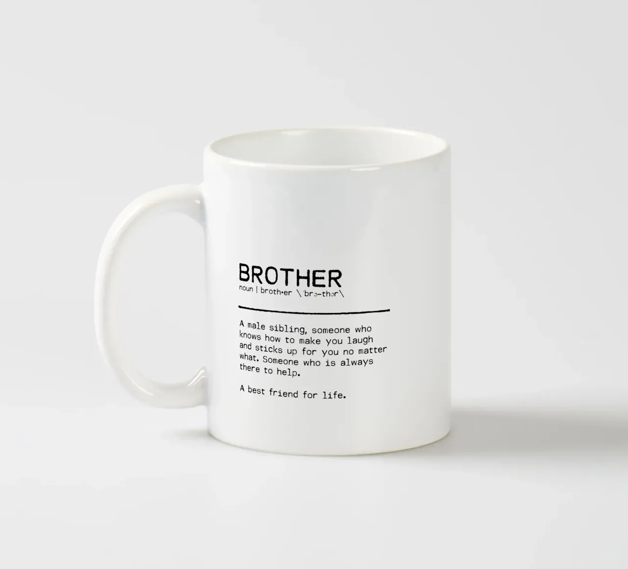Definizione Citazione - Fratello I tazza in ceramica da Orara Studio