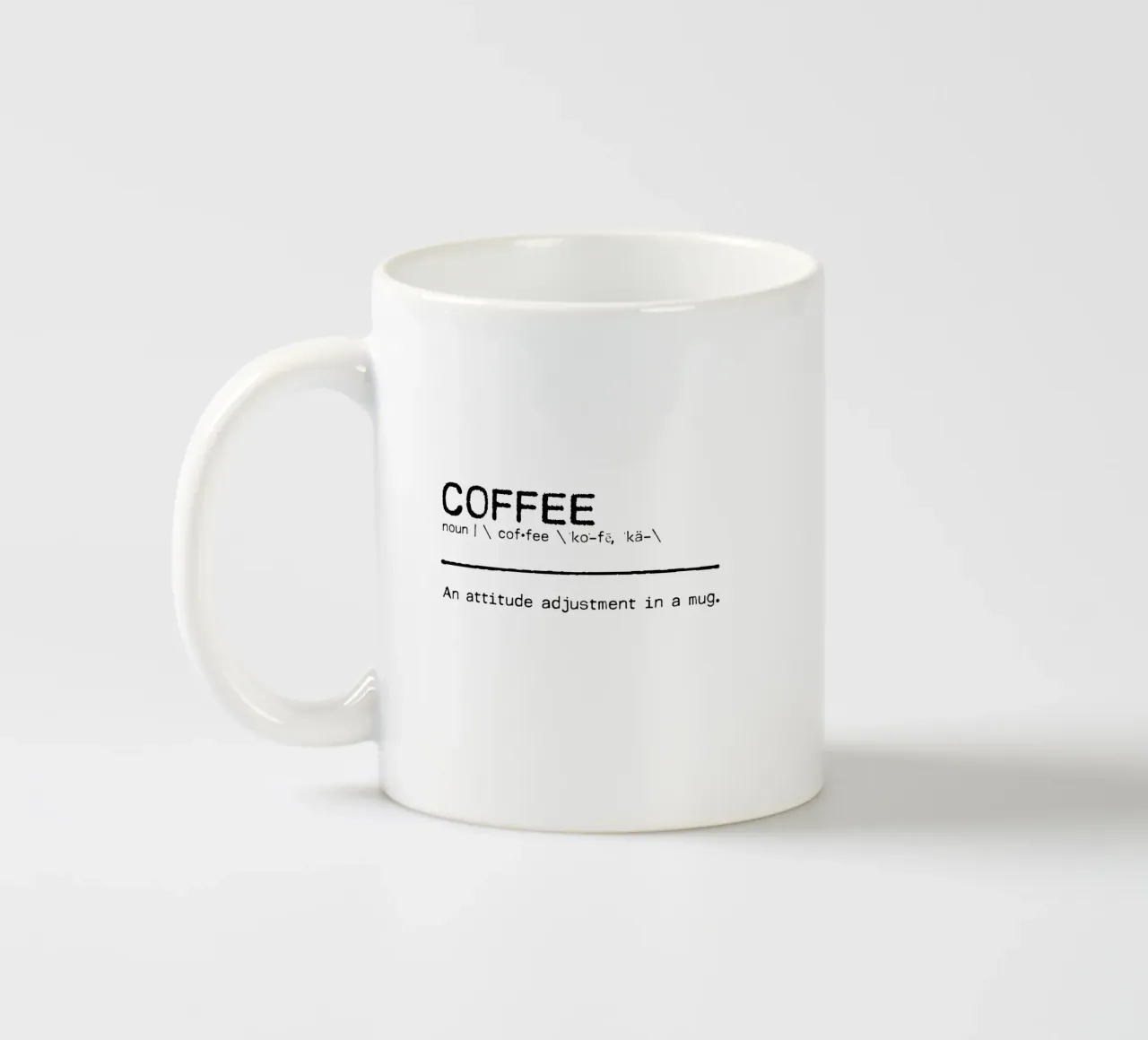 Definizione Citazione - Caffè tazza in ceramica da Orara Studio