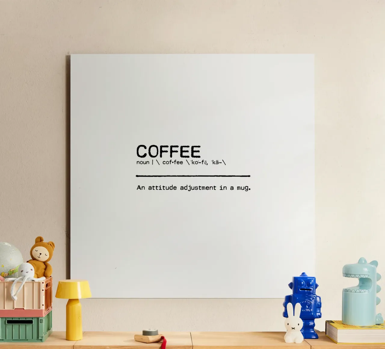 Definizione Citazione - Caffè alluminio dibond da Orara Studio