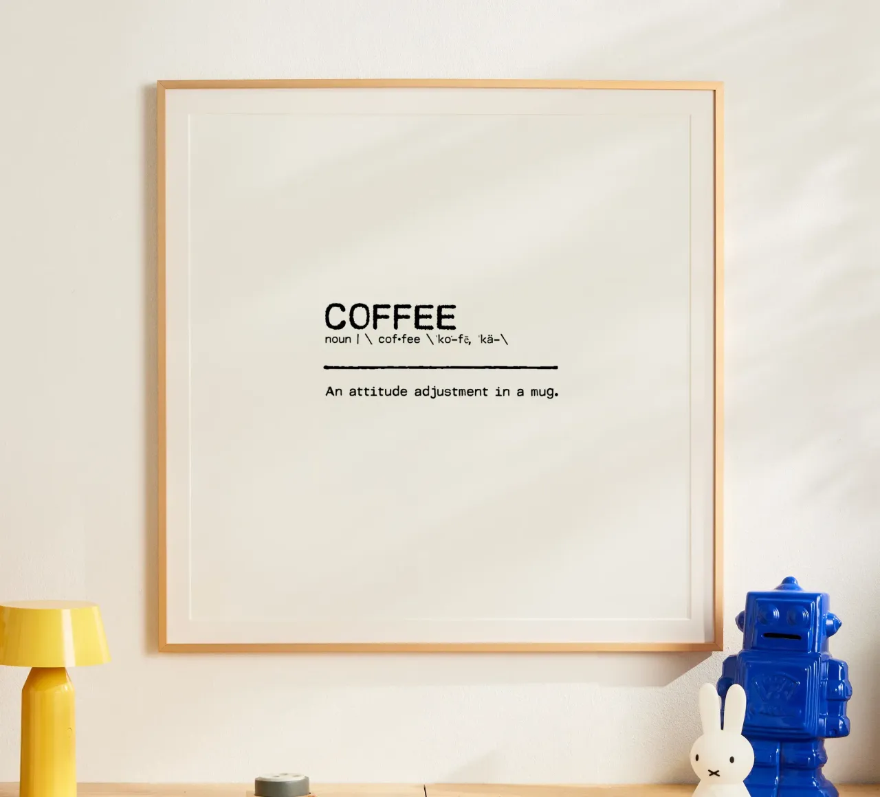 Definizione Citazione - Caffè poster da Orara Studio