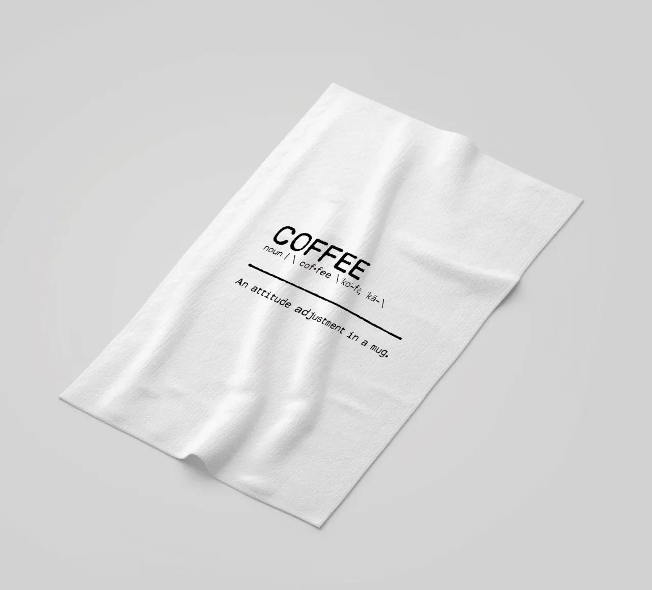 Definizione Citazione - Caffè telo mare da Orara Studio