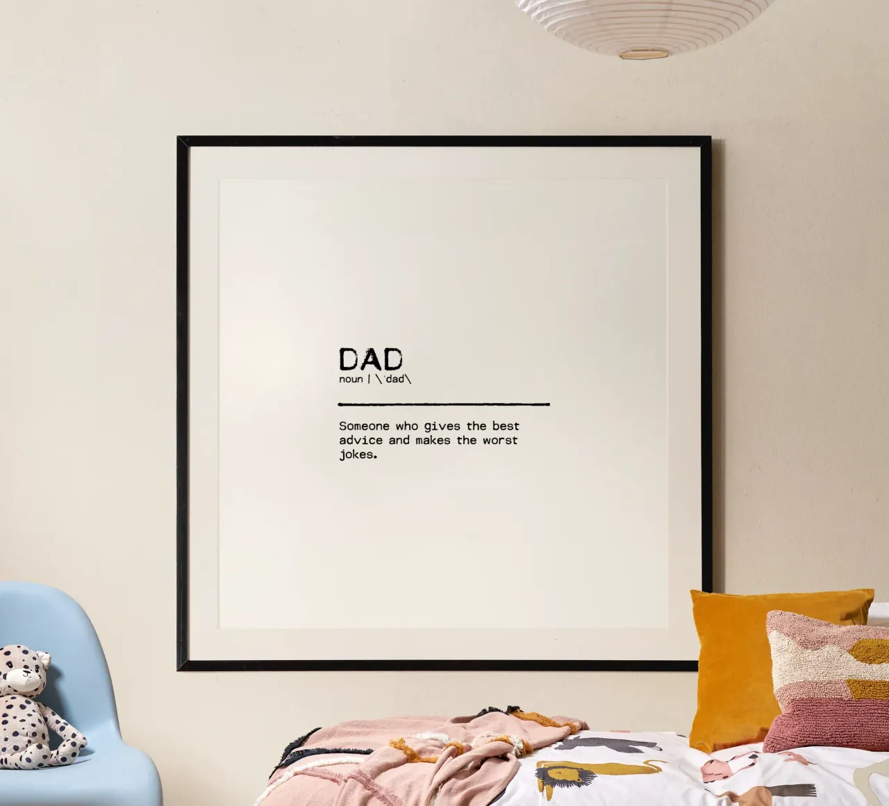 Definizione Citazione - Papà II carta hahnemühle da Orara Studio