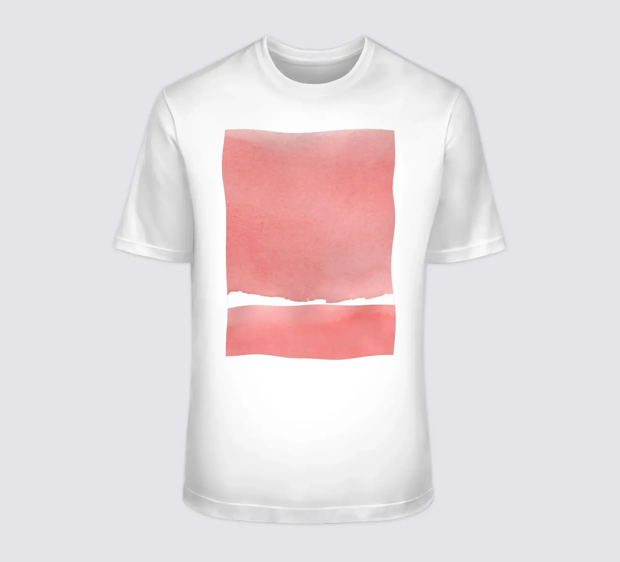Minimal Pink Abstract 04 Mountain t-shirt da amini54