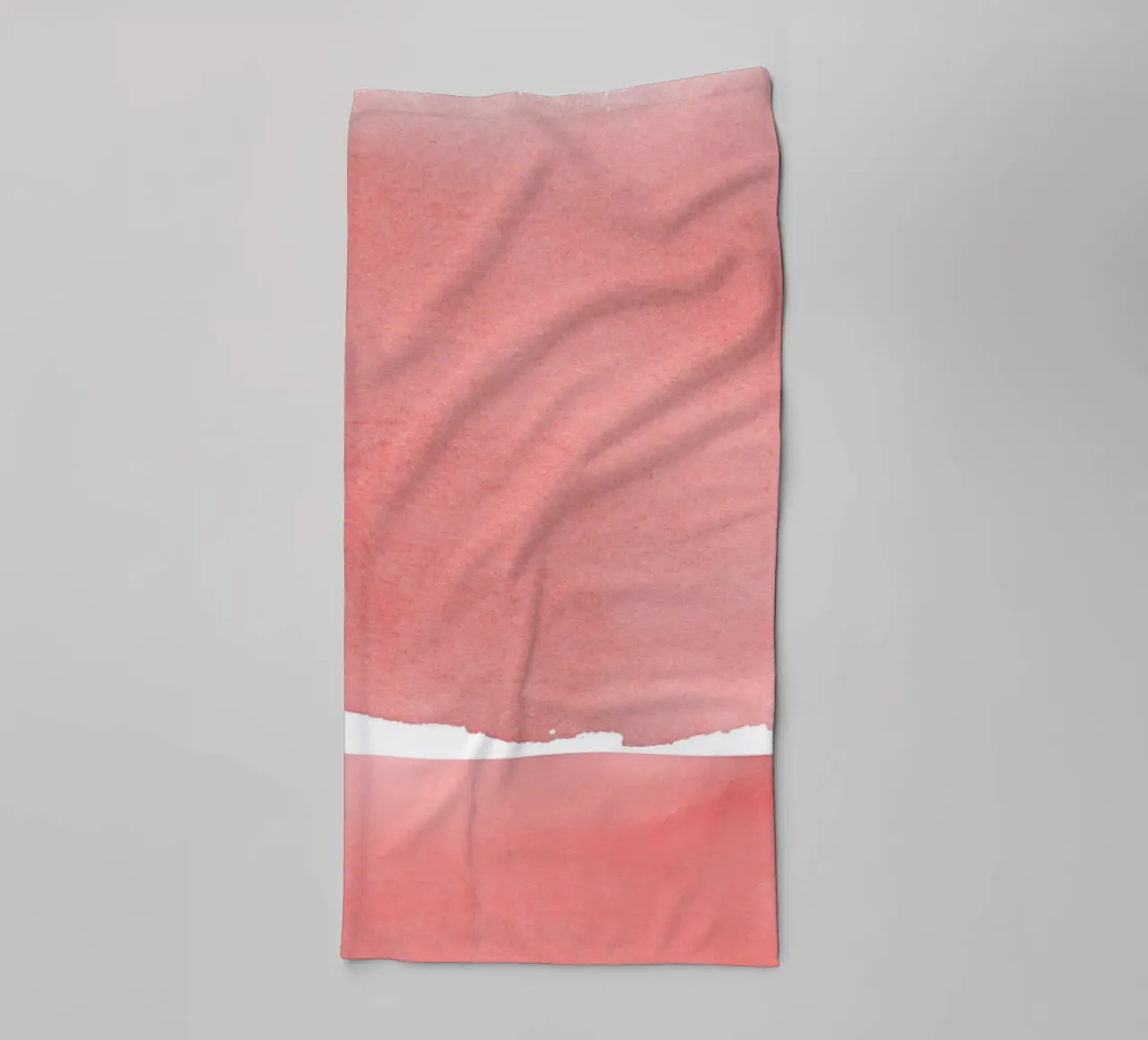 Minimal Pink Abstract 04 Mountain asciugamano da bagno da amini54