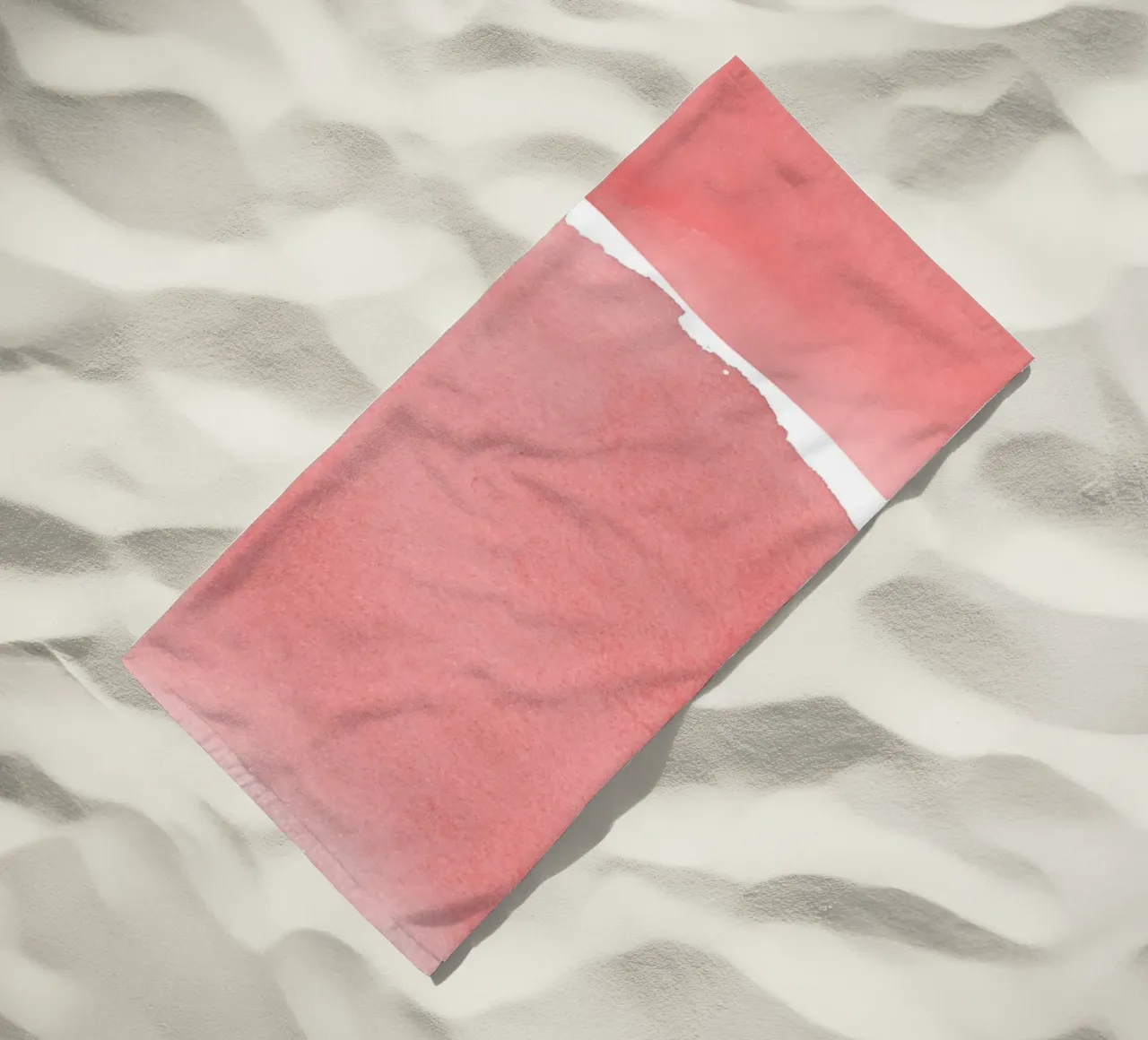 Minimal Pink Abstract 04 Mountain telo mare da amini54