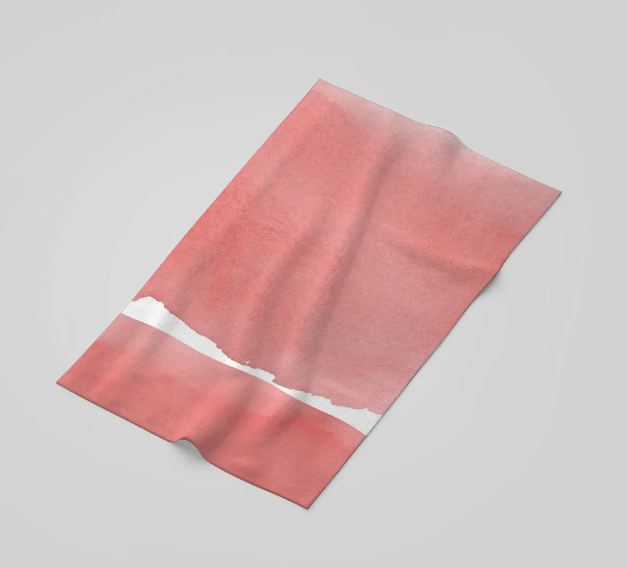 Minimal Pink Abstract 04 Mountain telo mare da amini54