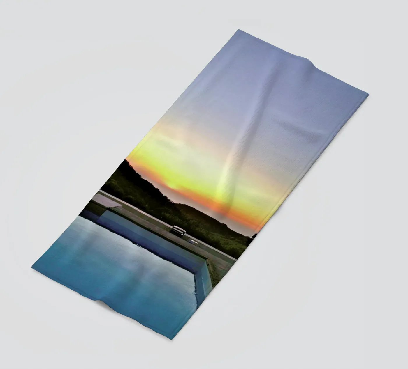 La Pool beach towel by Sattrup & Høst