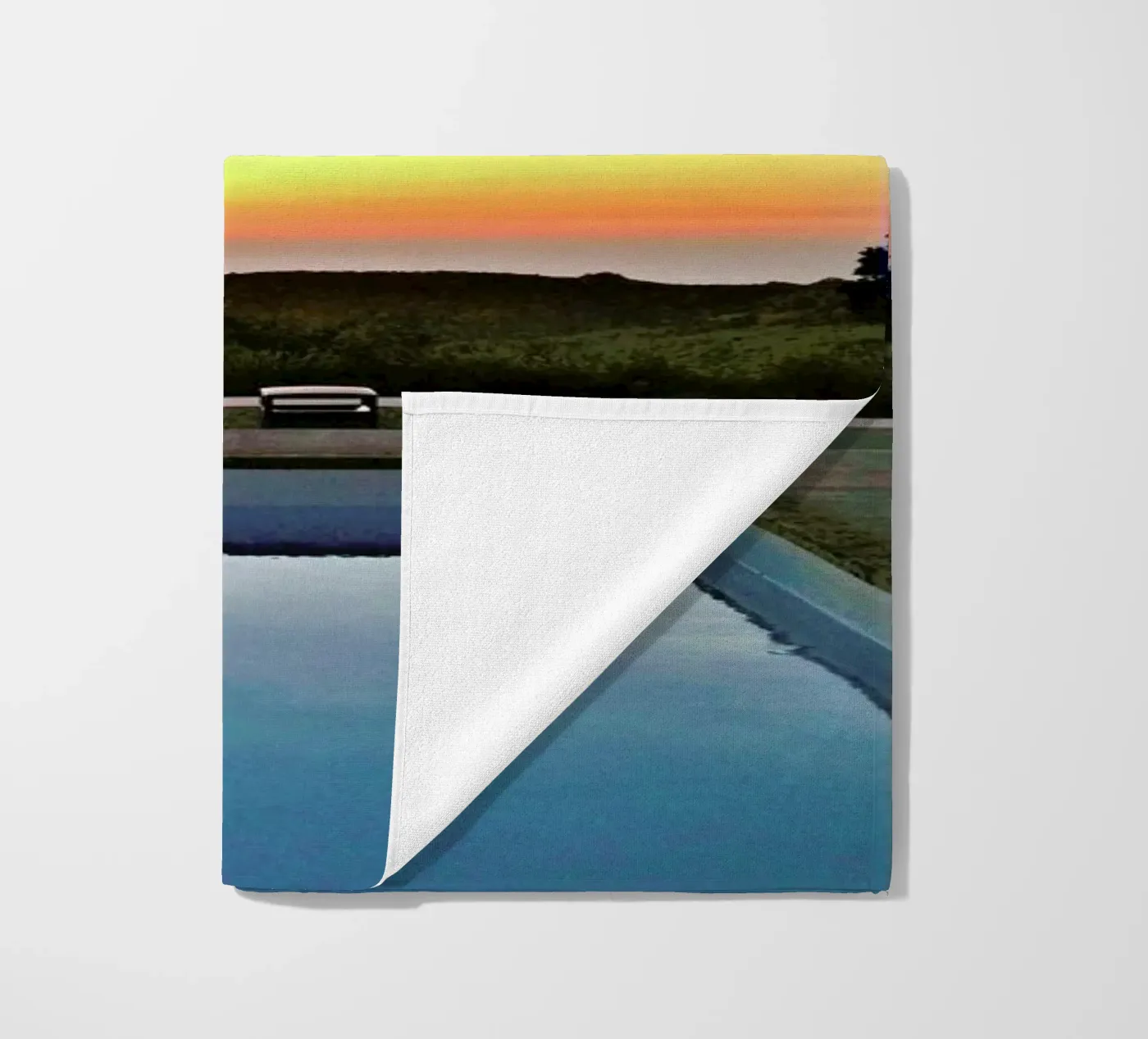 La Pool beach towel by Sattrup & Høst