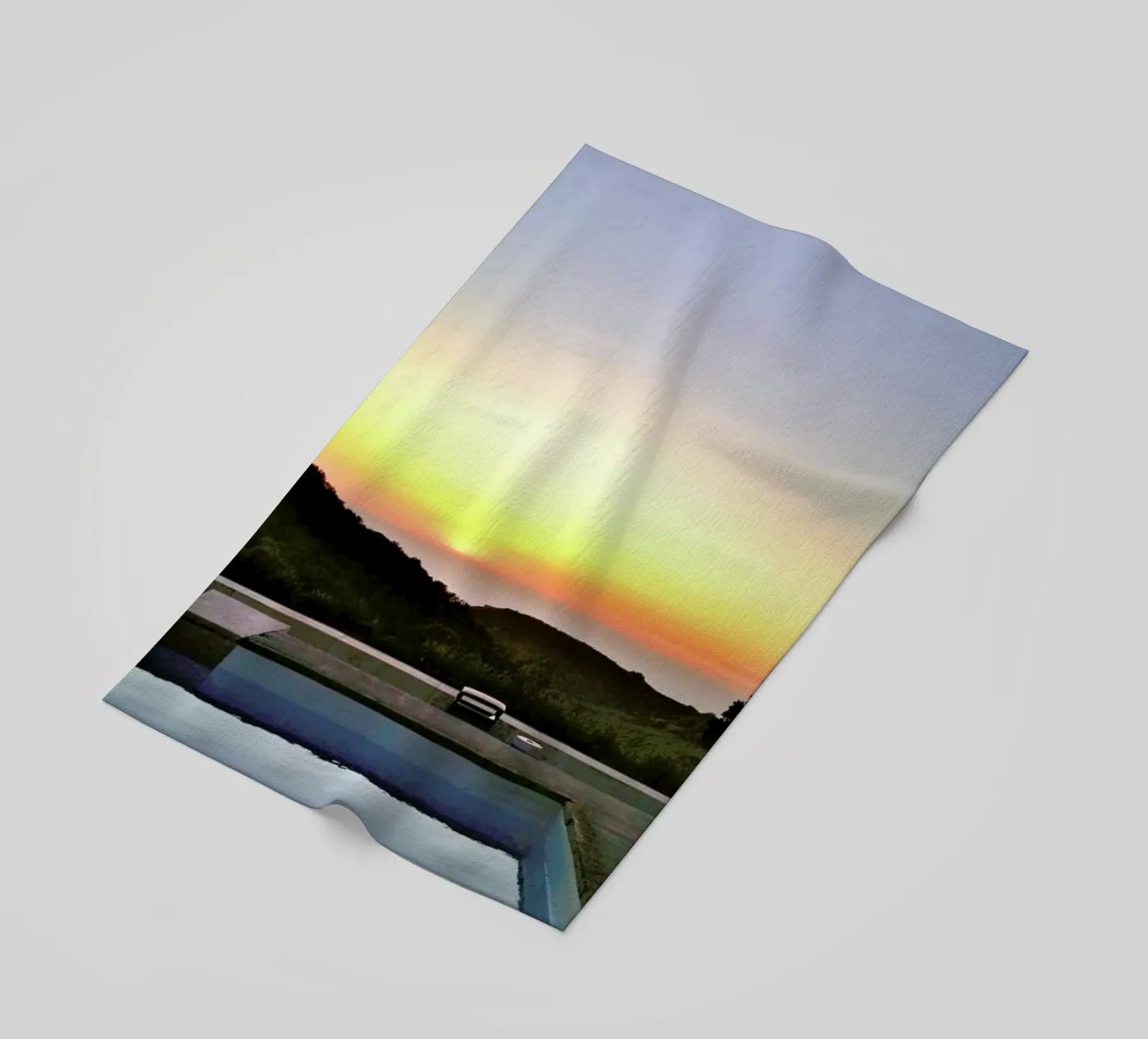 La Pool beach towel by Sattrup & Høst
