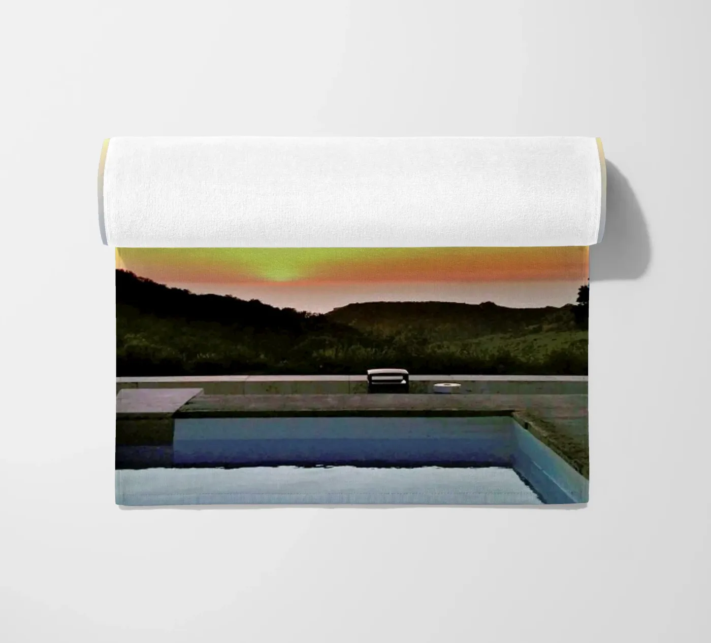 La Pool beach towel by Sattrup & Høst