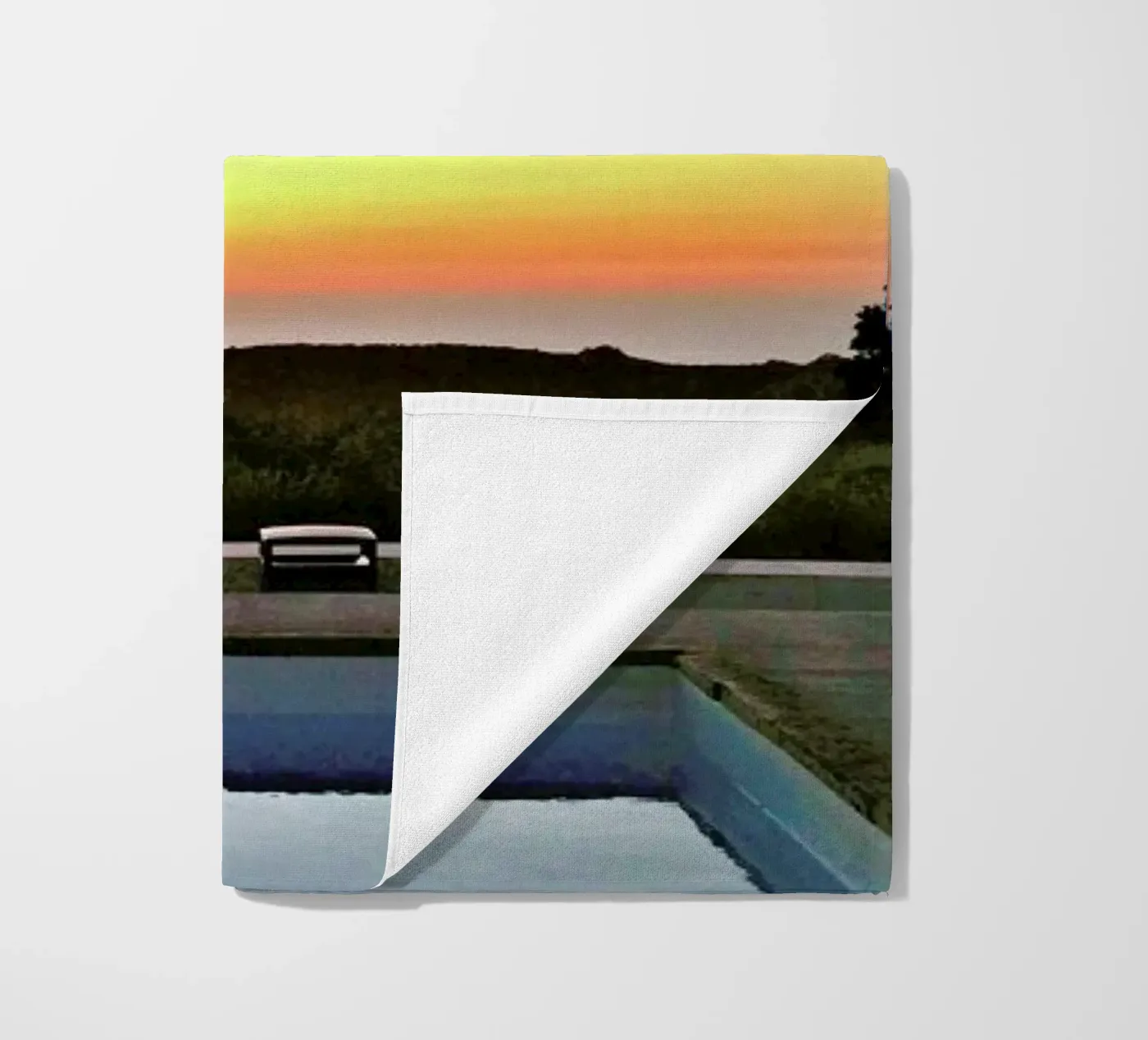 La Pool beach towel by Sattrup & Høst