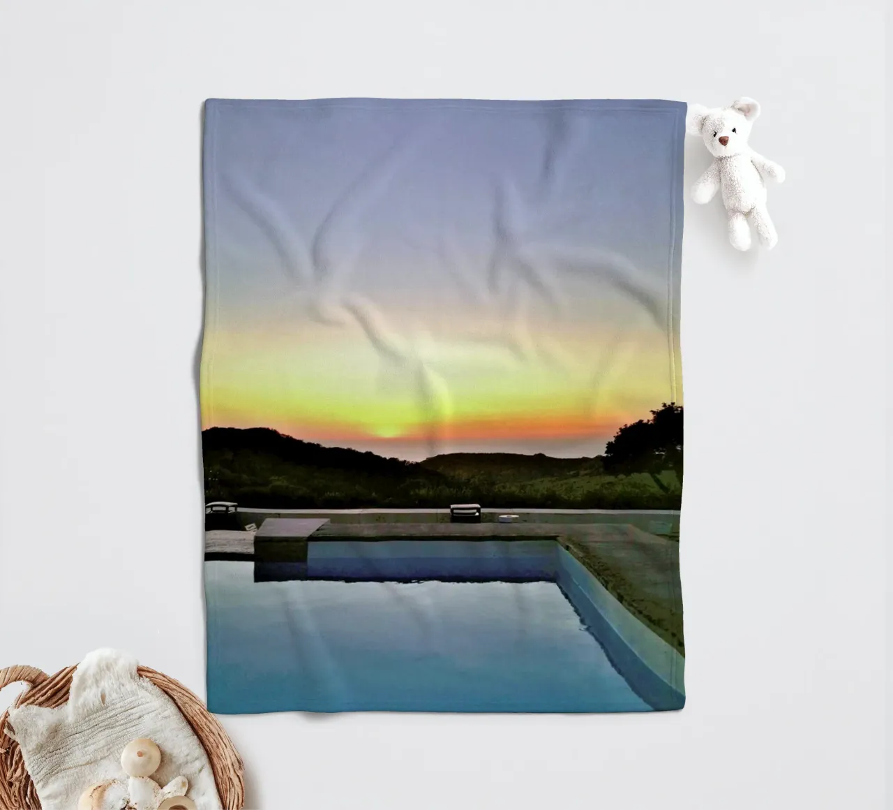 La Pool Fleecedecke von Sattrup & Høst