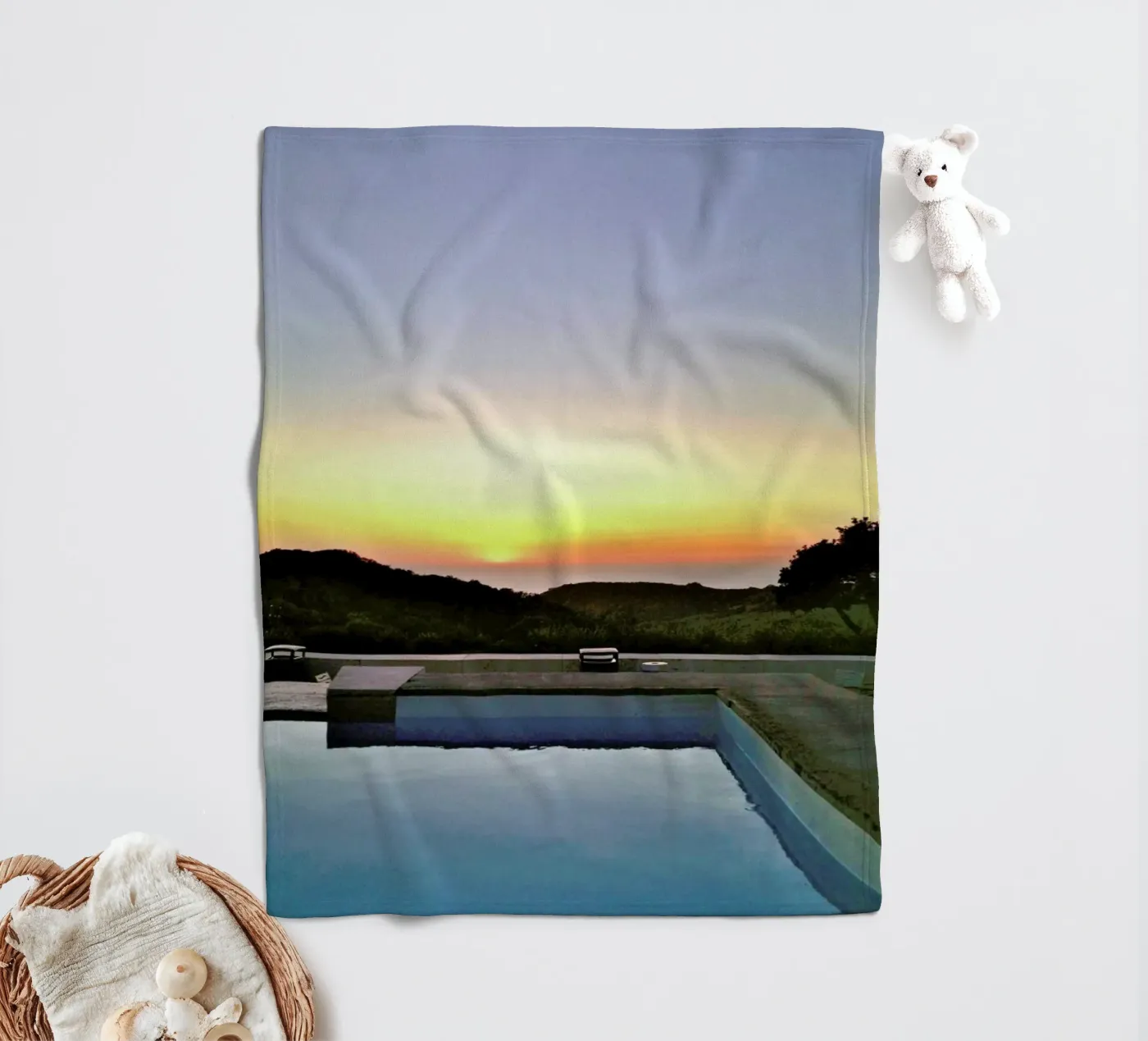 La Pool Fleecedecke von Sattrup & Høst