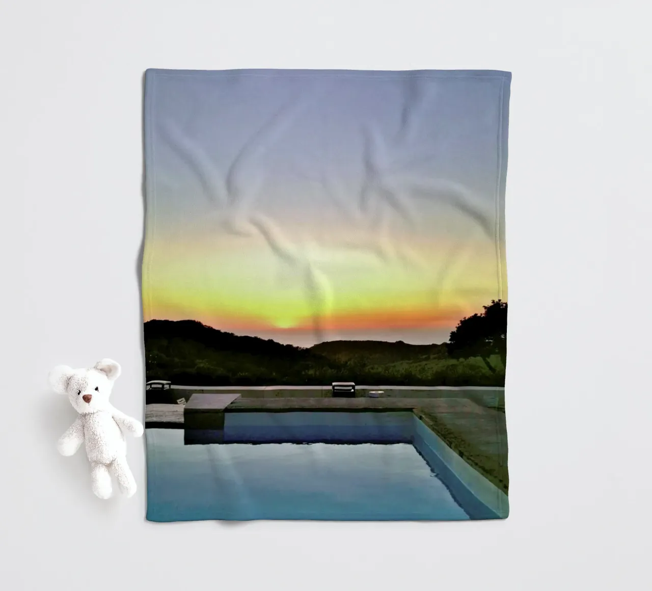 La Pool Fleecedecke von Sattrup & Høst