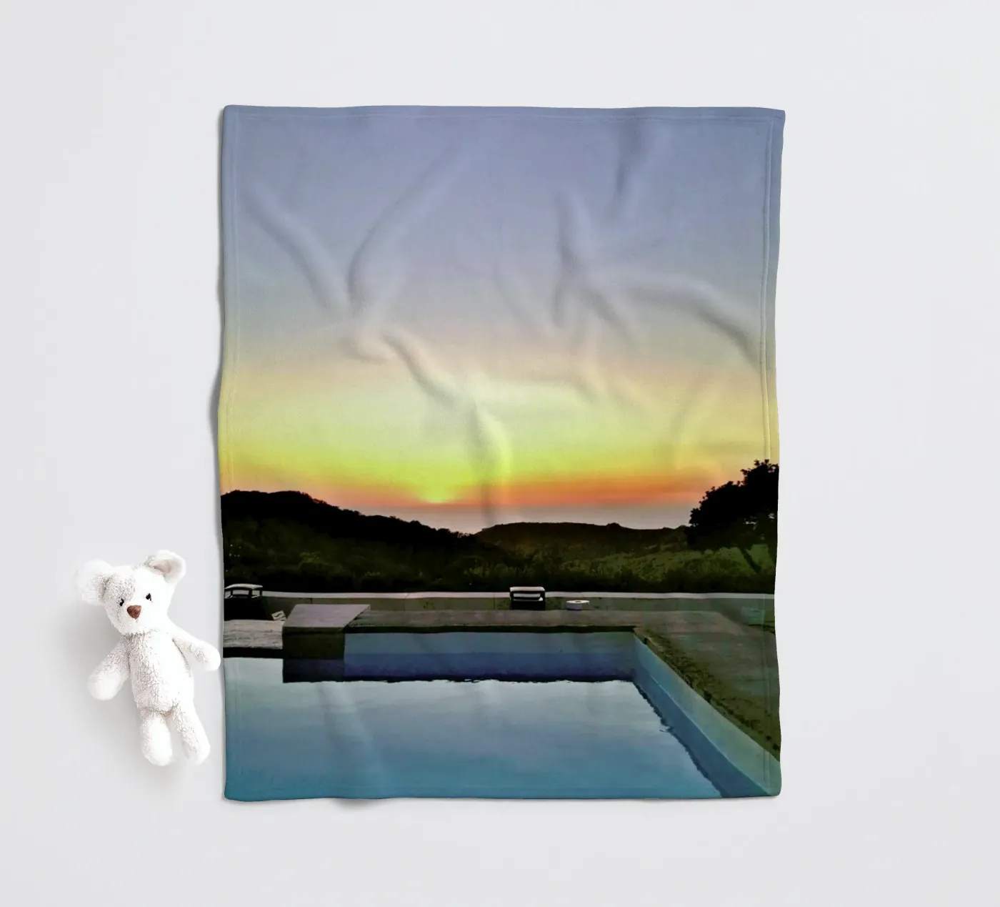 La Pool Fleecedecke von Sattrup & Høst