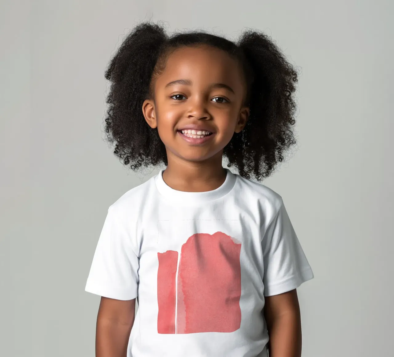 Minimal Pink Abstract 03 Mountain kids t-shirt by amini54
