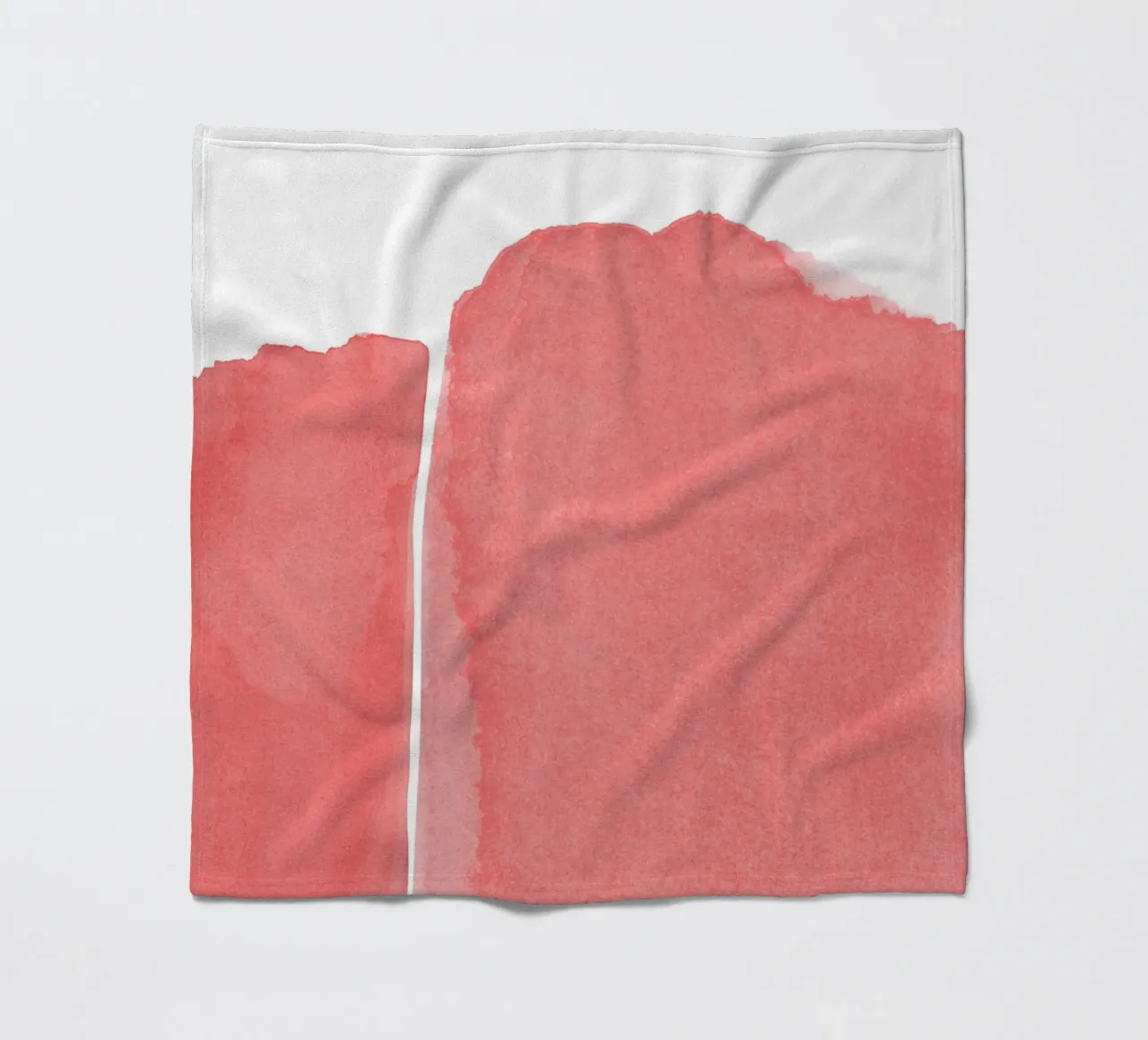 Minimal Pink Abstract 03 Mountain coperta in pile da amini54