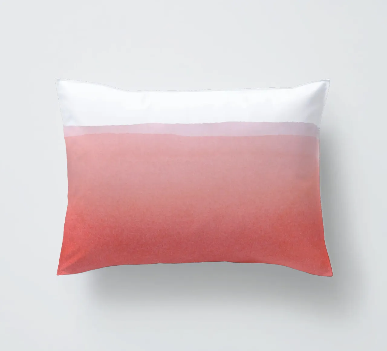Minimal Pink Abstract 02 Landscape cuscino da amini54