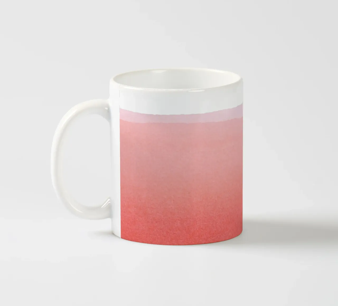 Minimal Pink Abstract 02 Landscape tazza in ceramica da amini54