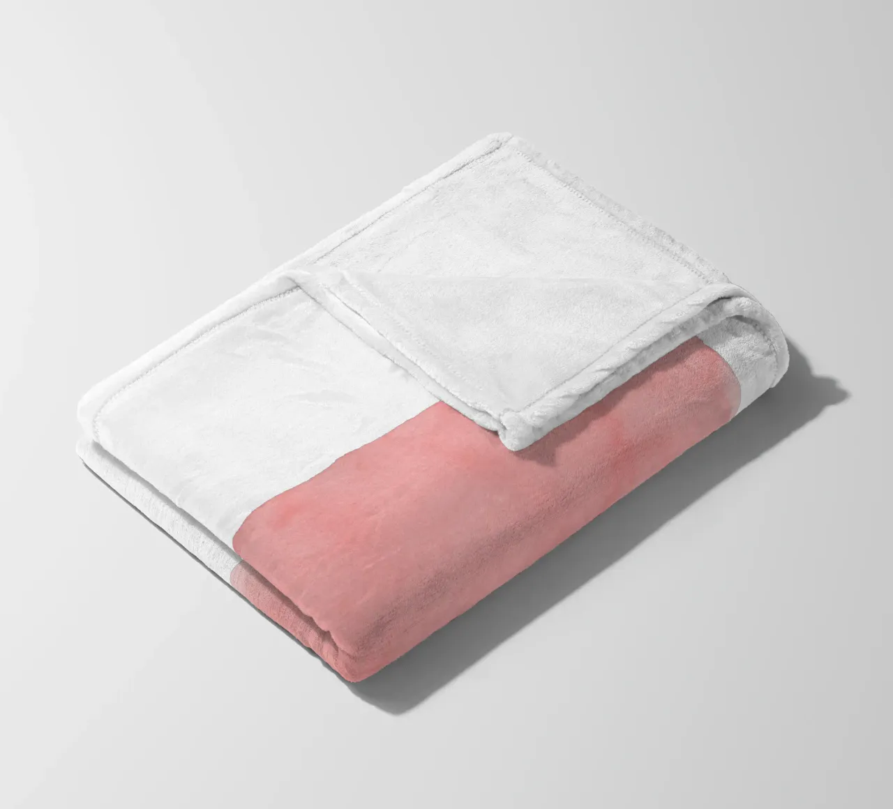 Minimal Rosa Astratto 01 Pennellata coperta in pile da amini54