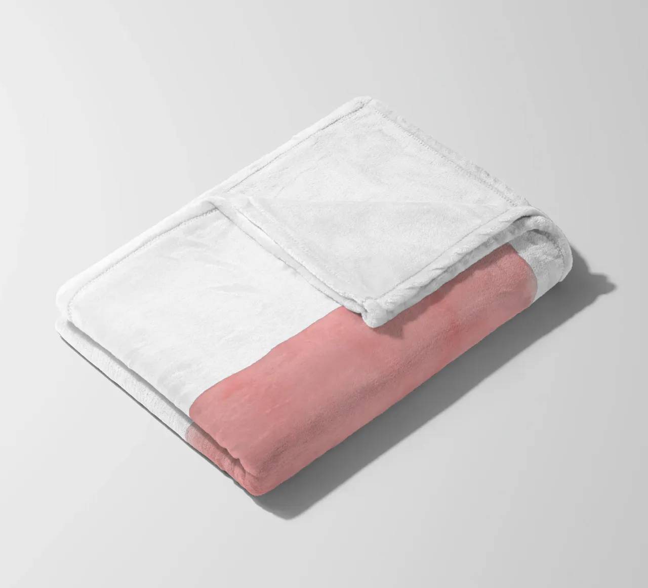 Minimal Rosa Astratto 01 Pennellata coperta in pile da amini54