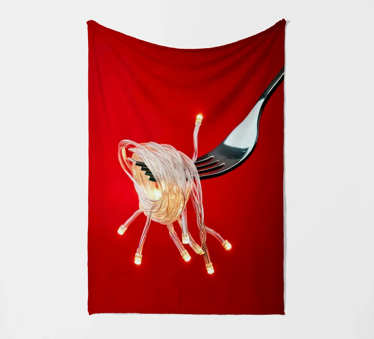 Kerstdiner fleecedeken van 360brain