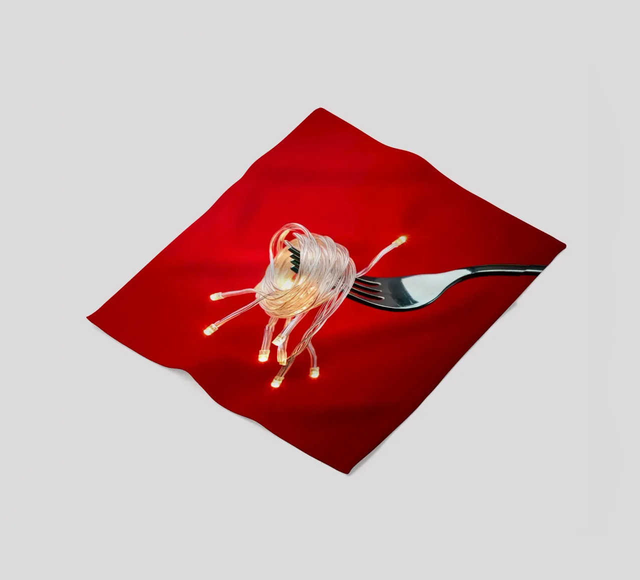 Kerstdiner fleecedeken van 360brain