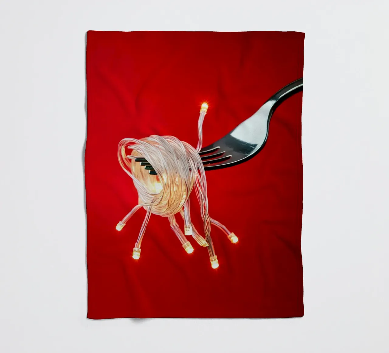 Kerstdiner fleecedeken van 360brain