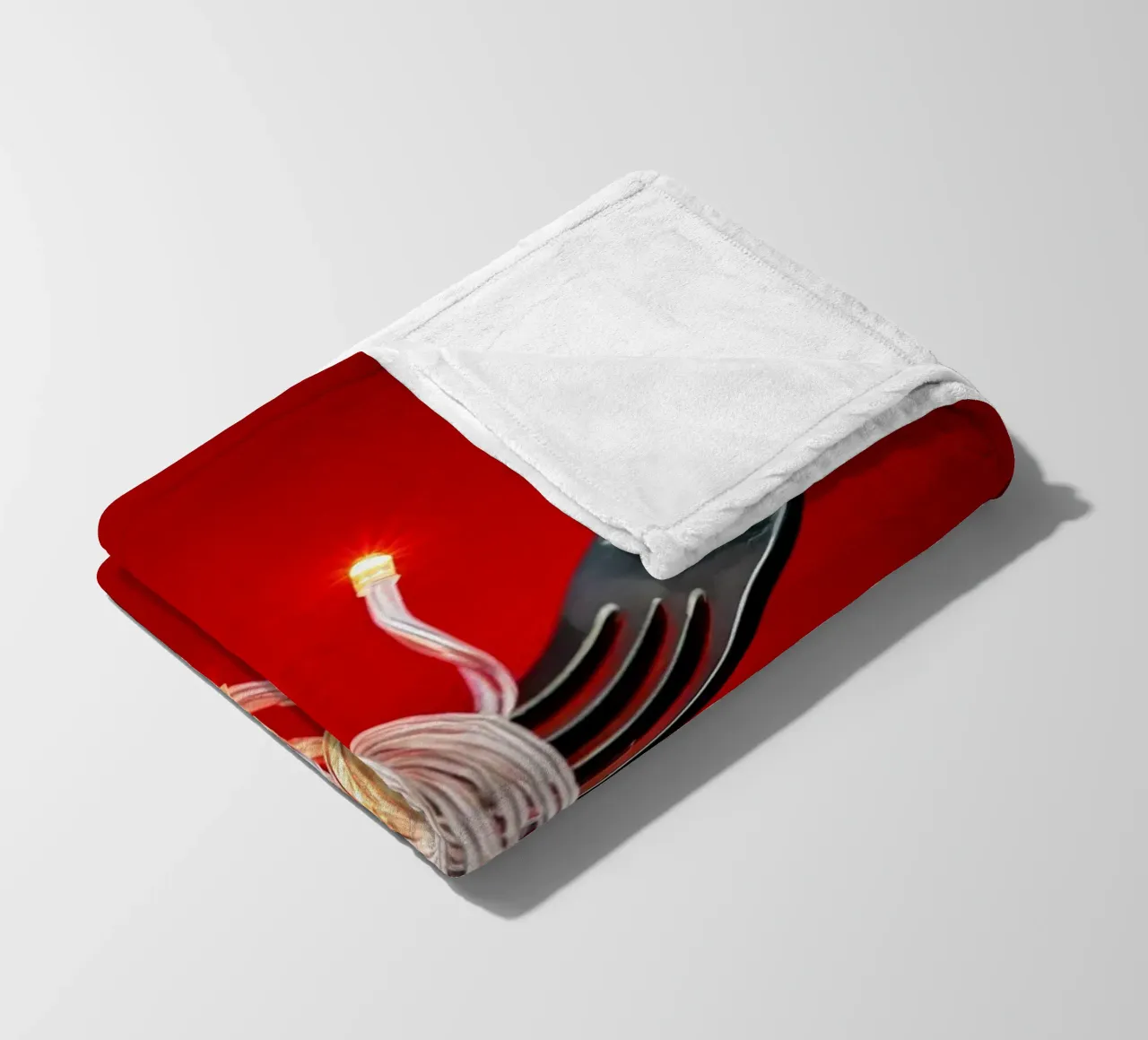 Cena di Natale coperta in pile da 360brain