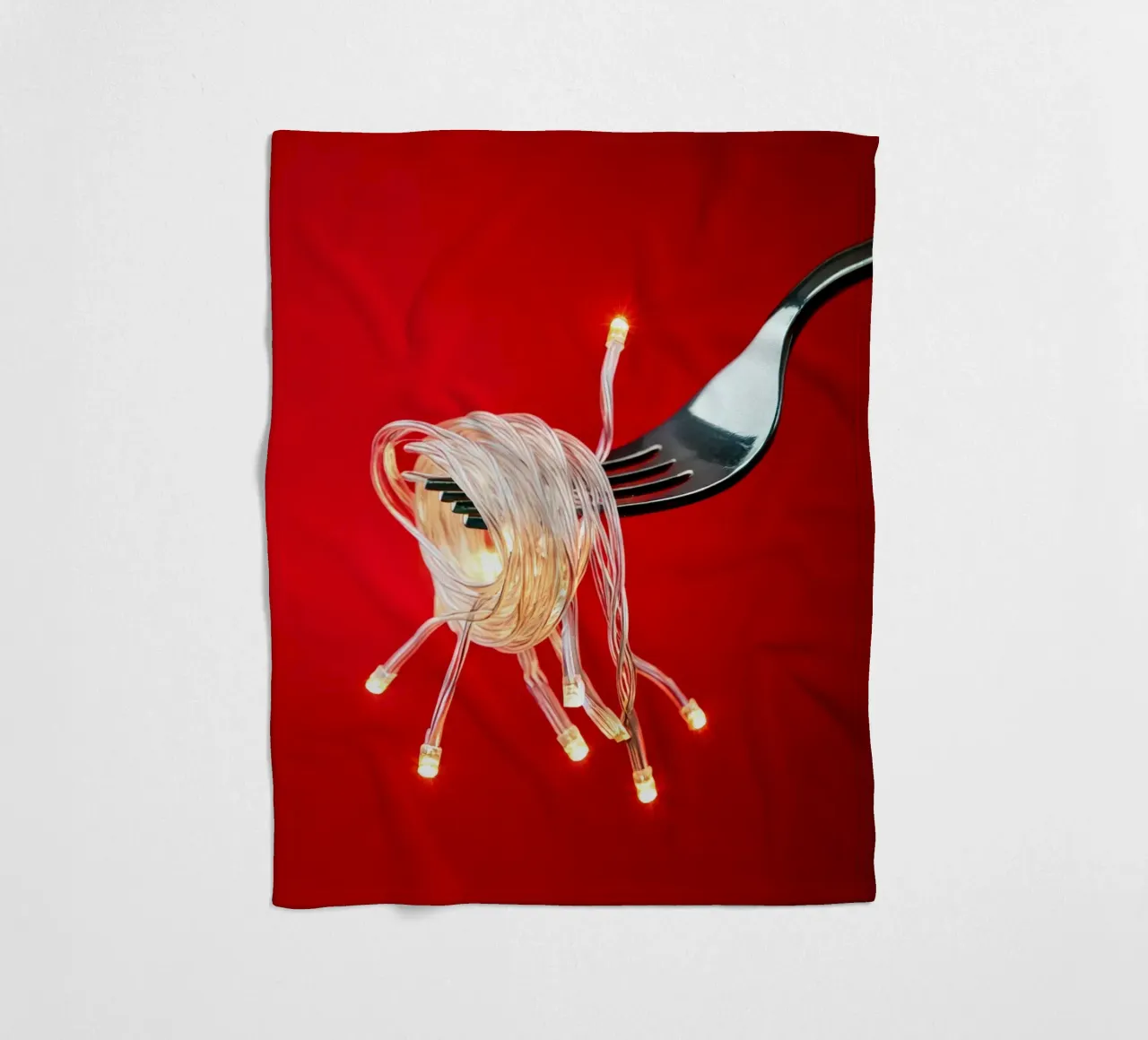 Cena di Natale coperta in pile da 360brain