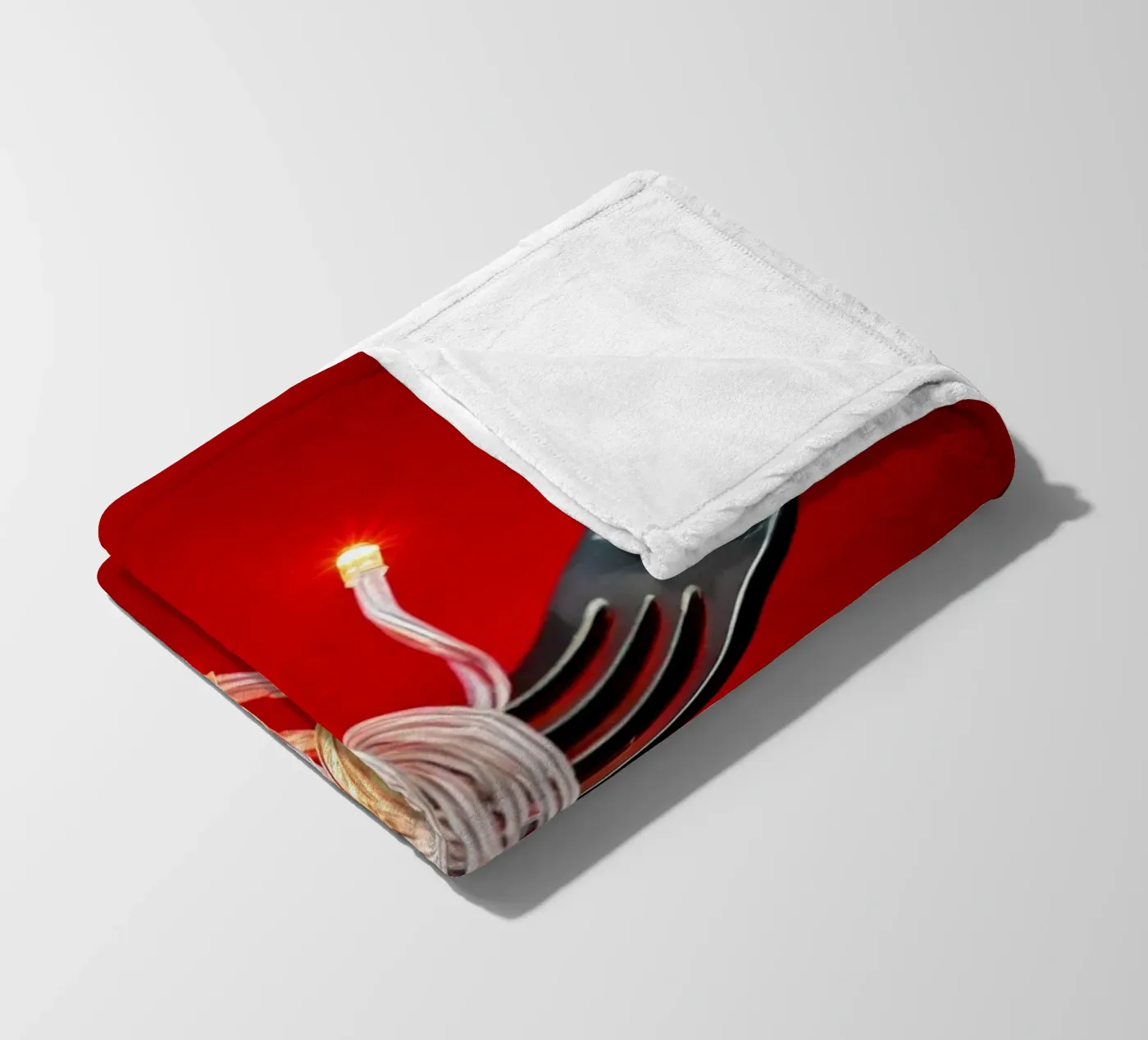 Cena di Natale coperta in pile da 360brain