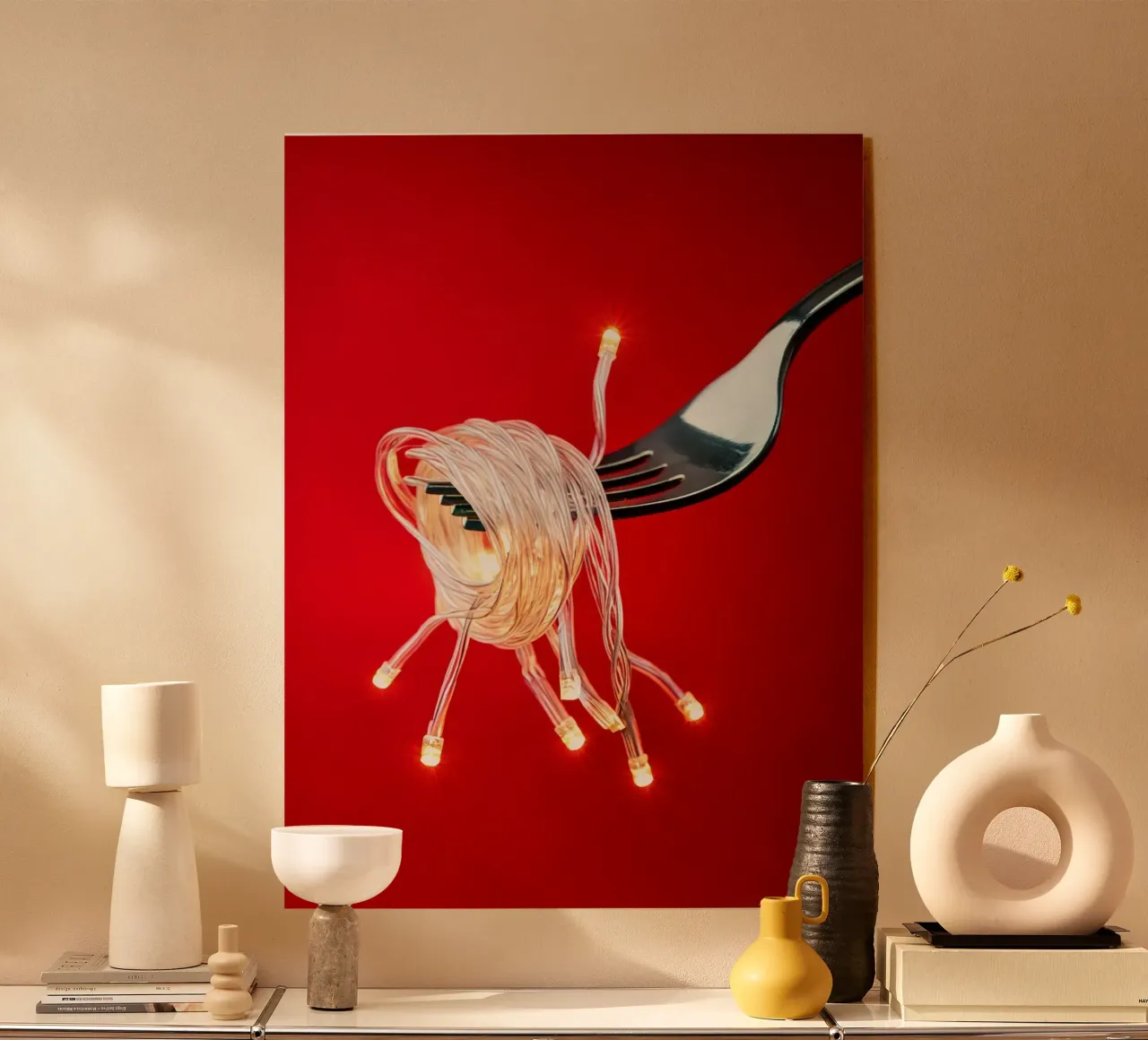 Kerstdiner acryl van 360brain