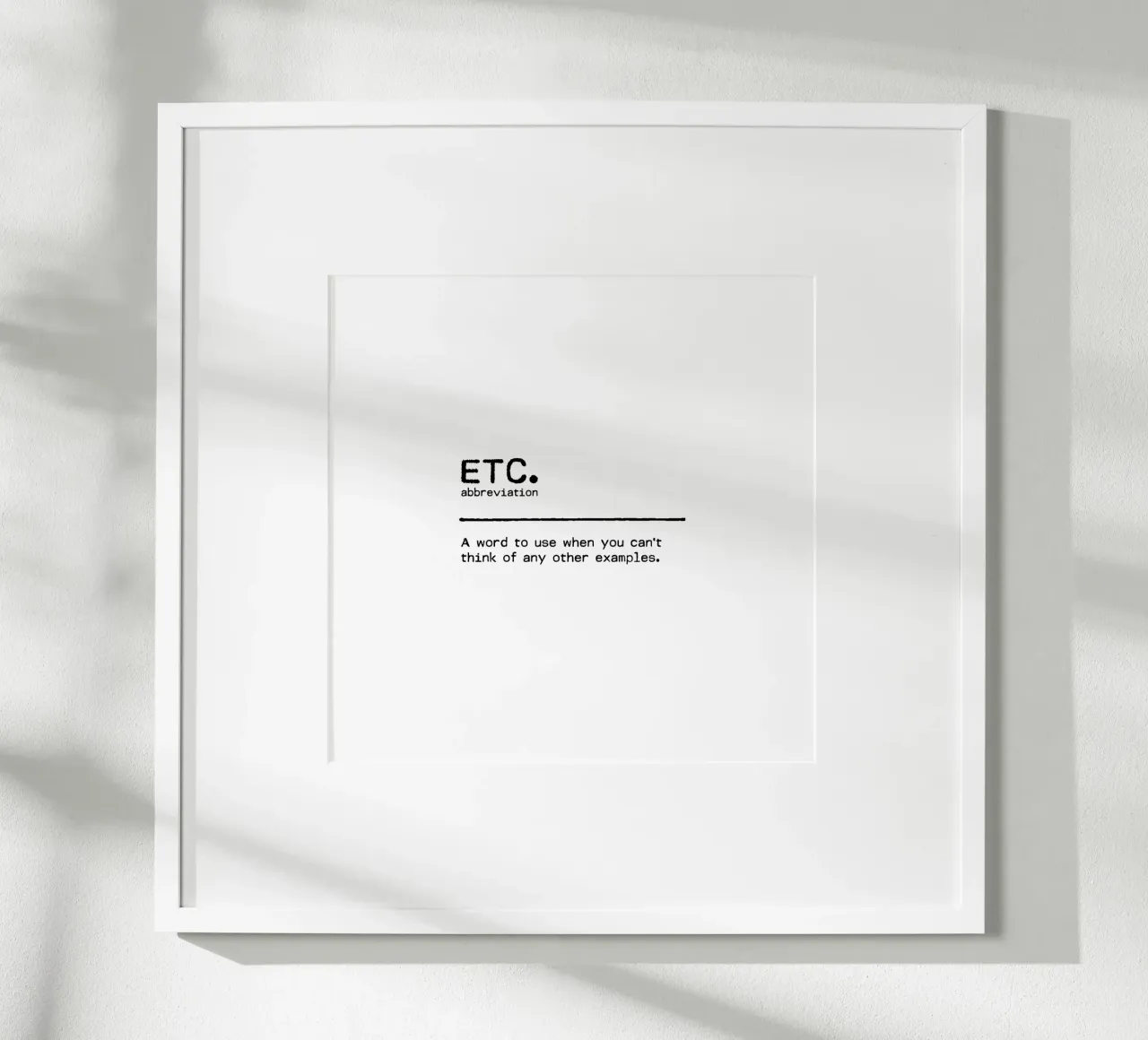 Definizione Citazione - Etc carta hahnemühle da Orara Studio