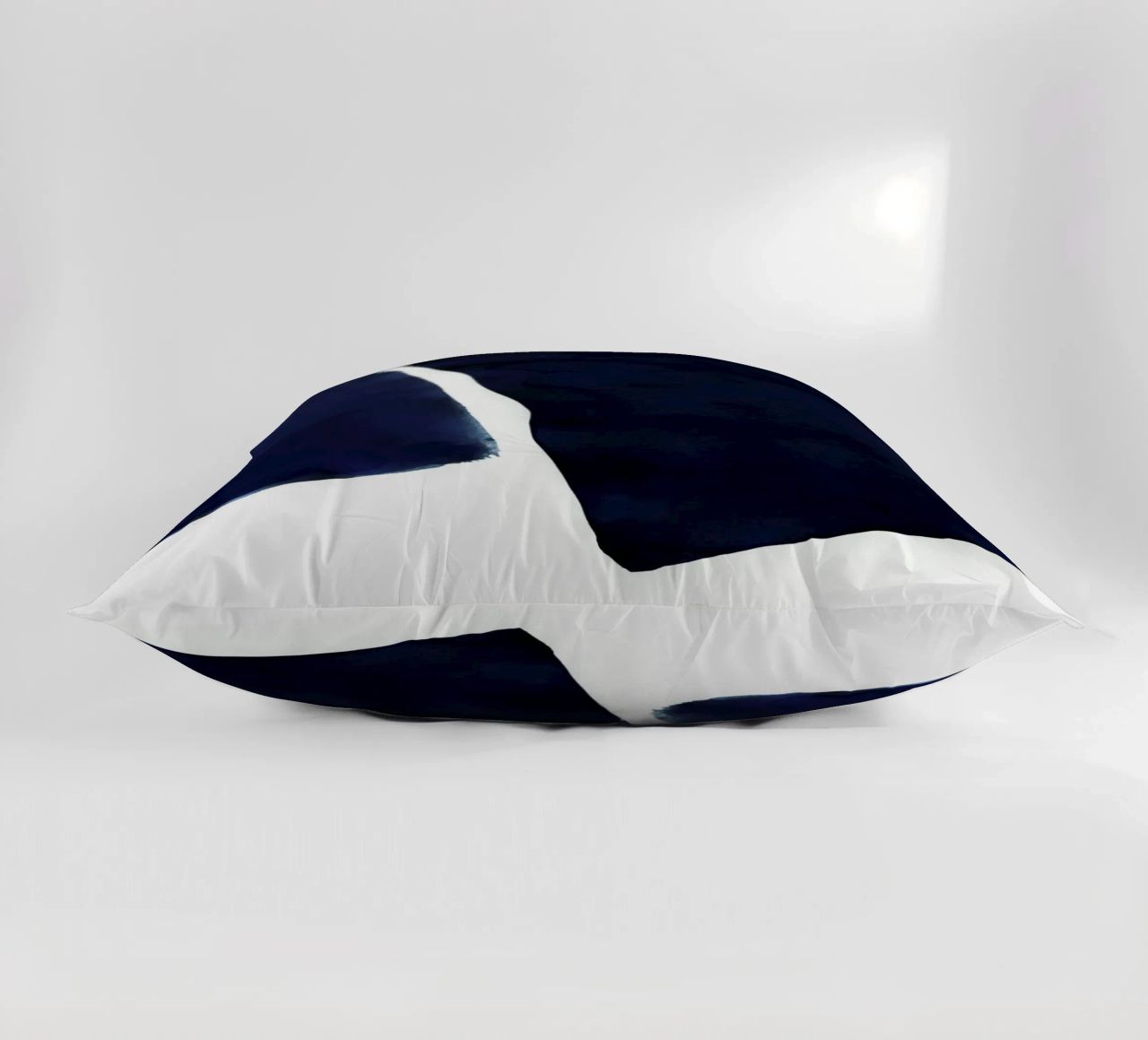 Minimal Blu Navy Astratto 01 cuscino da amini54