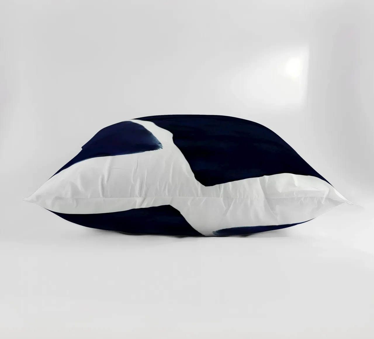 Minimal Blu Navy Astratto 01 cuscino da amini54
