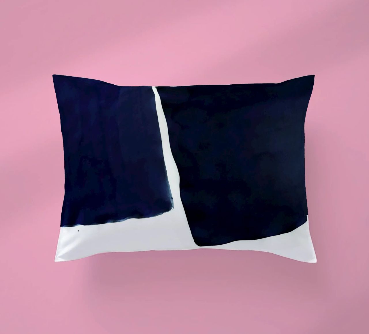 Minimal Blu Navy Astratto 01 cuscino da amini54