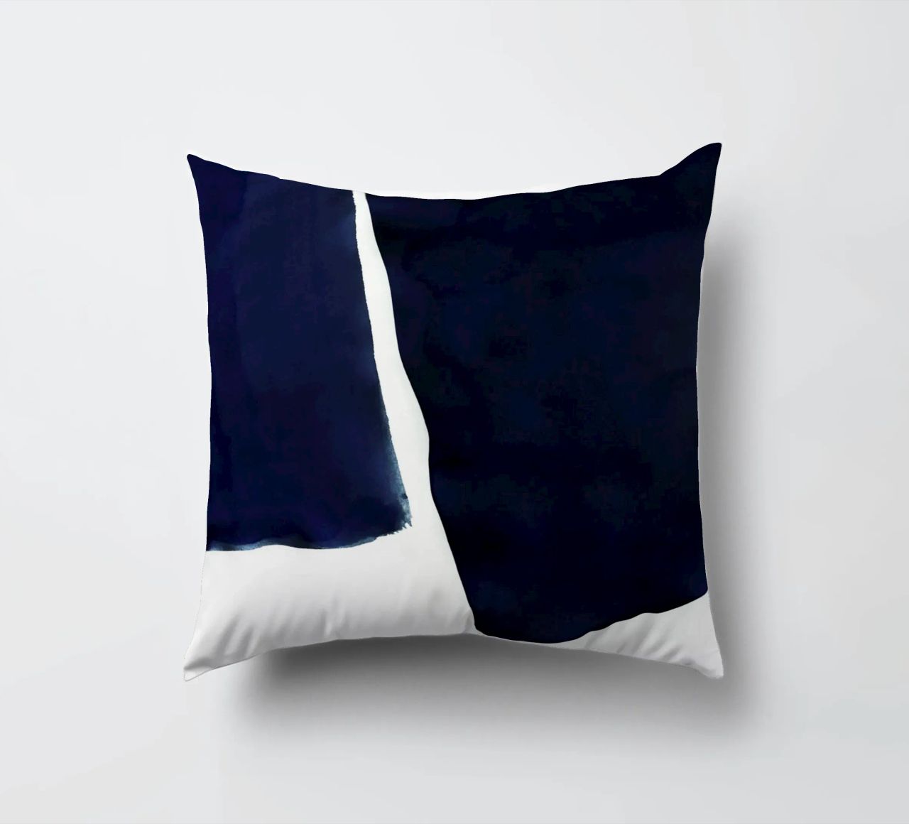 Minimal Blu Navy Astratto 01 cuscino da amini54