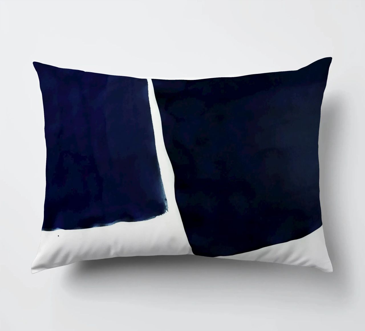 Minimal Blu Navy Astratto 01 cuscino da amini54