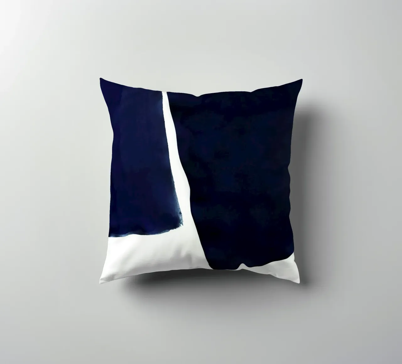 Minimal Blu Navy Astratto 01 cuscino da amini54