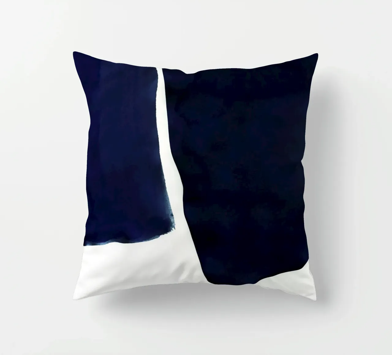 Minimal Blu Navy Astratto 01 cuscino da amini54